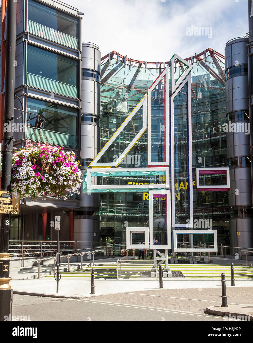 Channel Four Television Studios Stock Photo