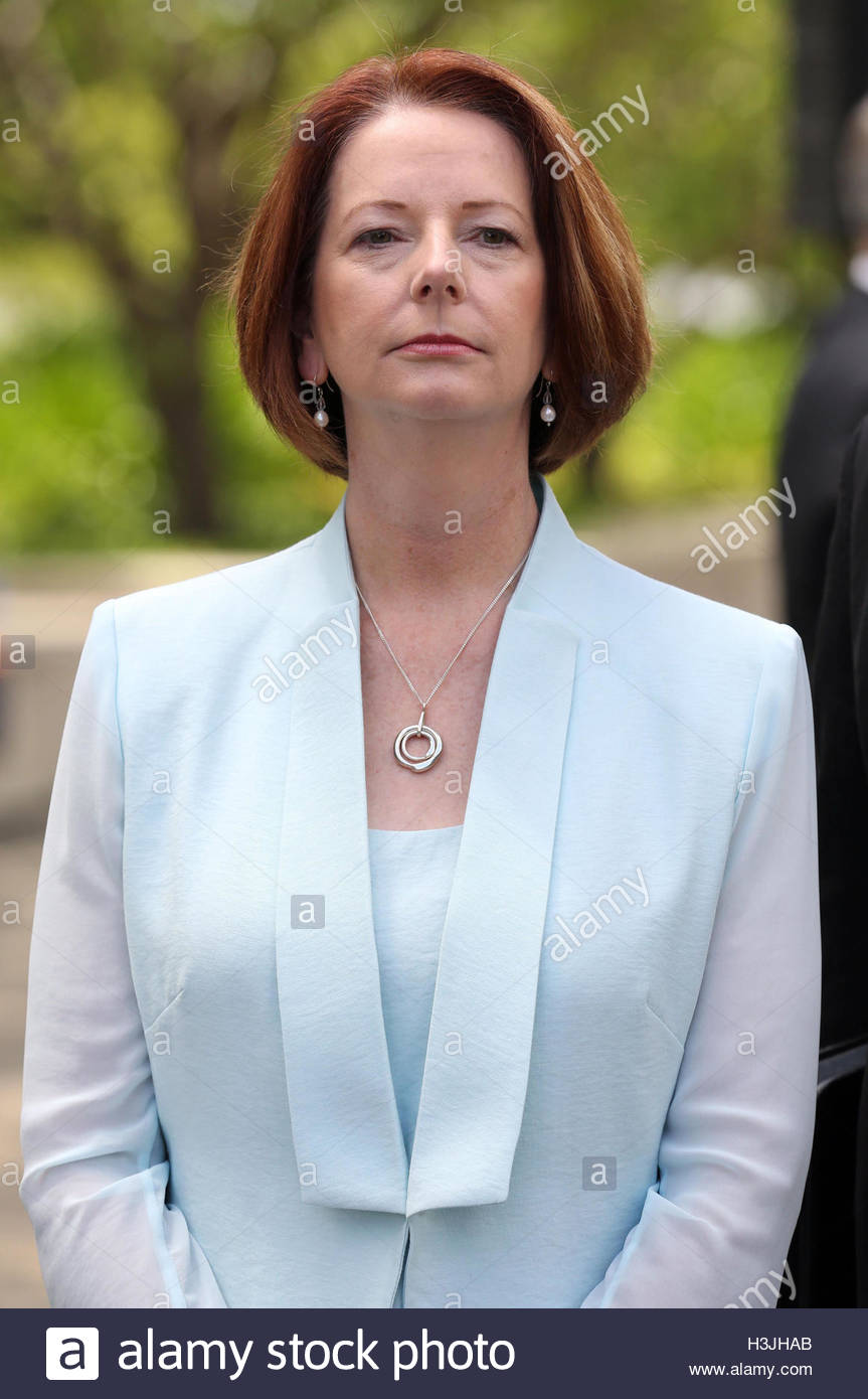 File photo 10/11/2012 of former Prime Minister of Australia Julia Stock  Photo - Alamy