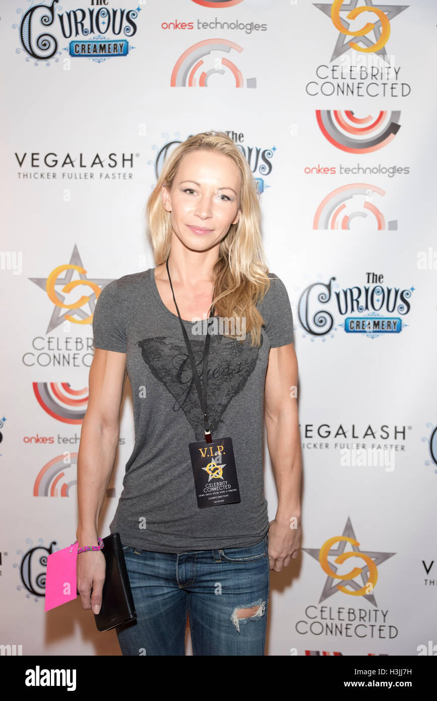 Zuzka Light arrives at Celebrity Connected 2016 Luxury Gifting Suite