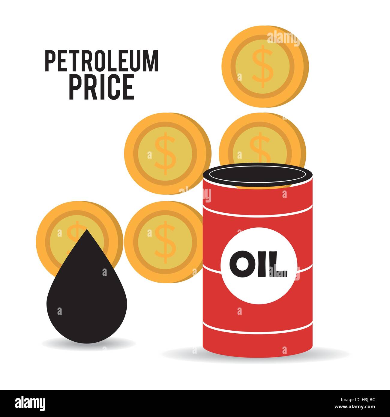 petroleum and oil price design Stock Vector Image & Art Alamy