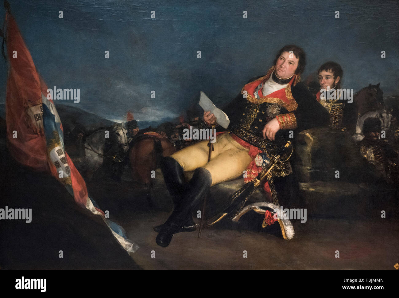 Francisco de Goya y Lucientes (1746-1828), Manuel Godoy (1767-1851), Prince of Peace (1801). Stock Photo