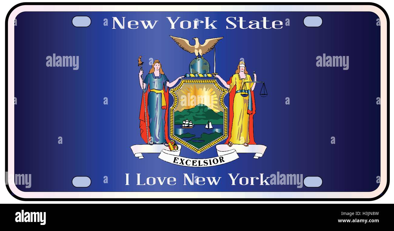 New York Number Plate High Resolution Stock Photography And Images Alamy