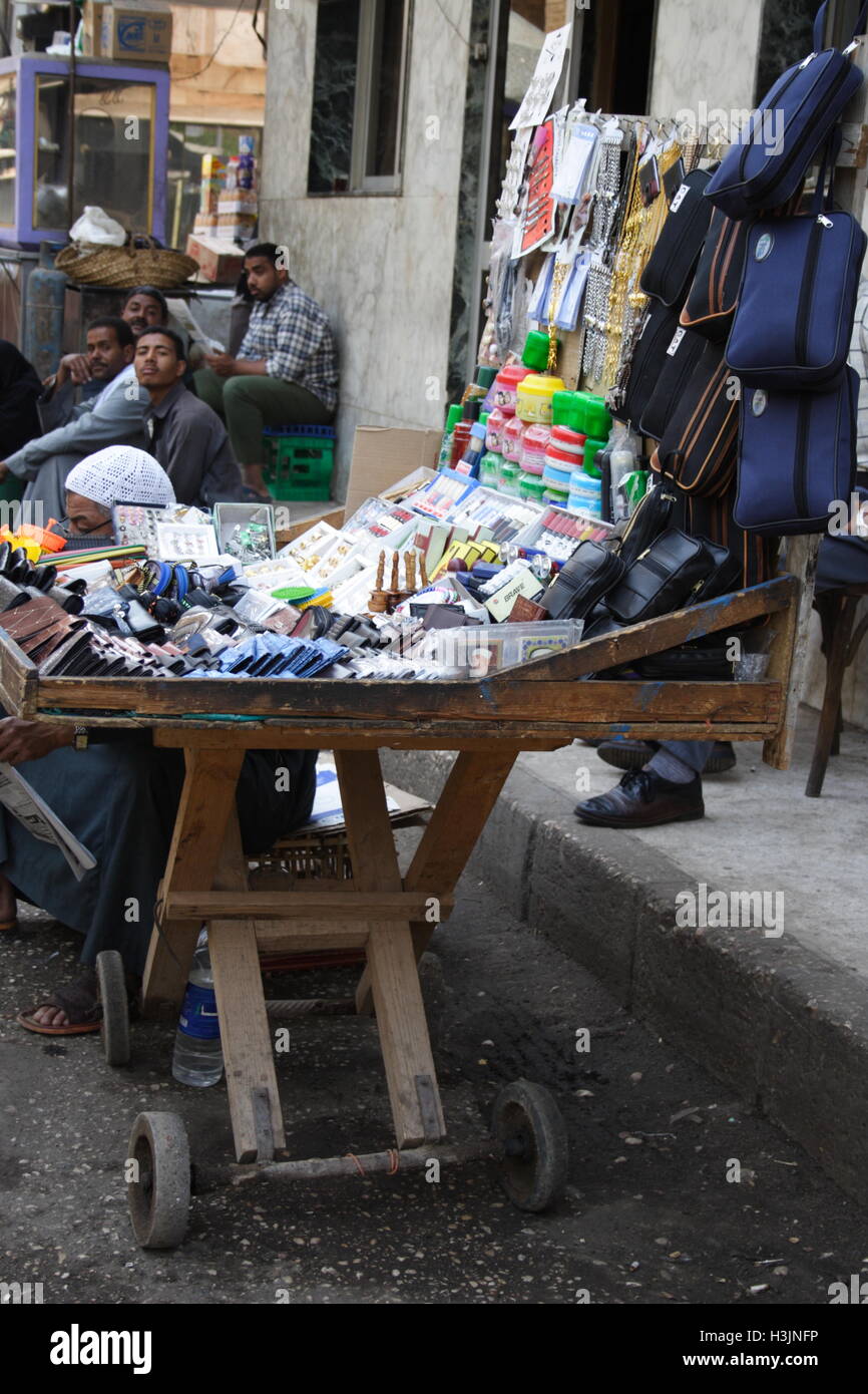 Market, Products. A person selling things to earn his living Stock Photo -  Alamy