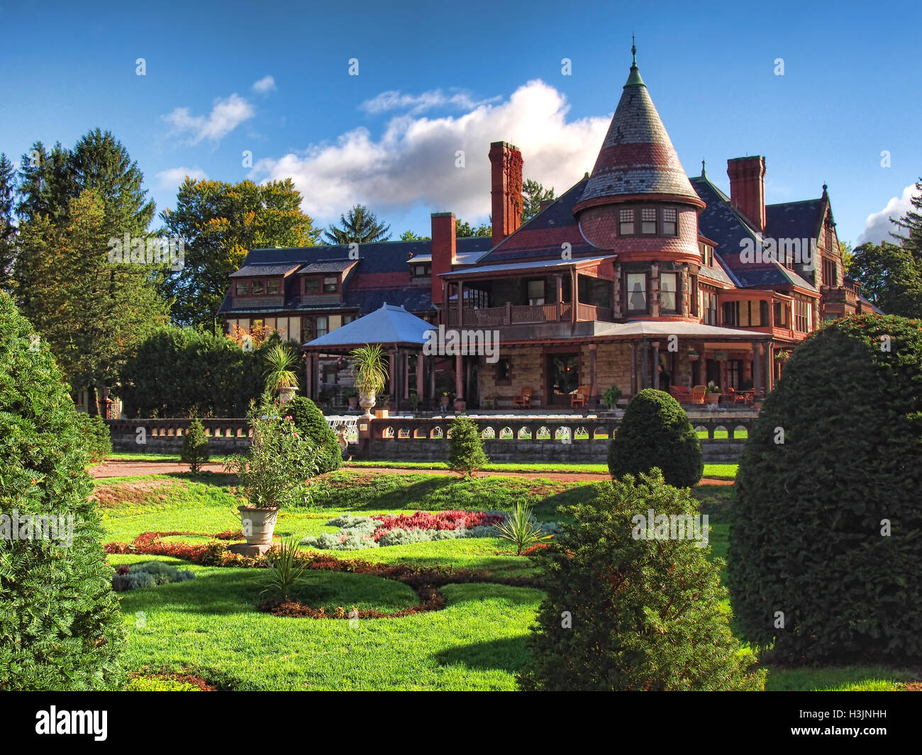 Sonnenberg Gardens, Canandaigua, New York Stock Photo Alamy