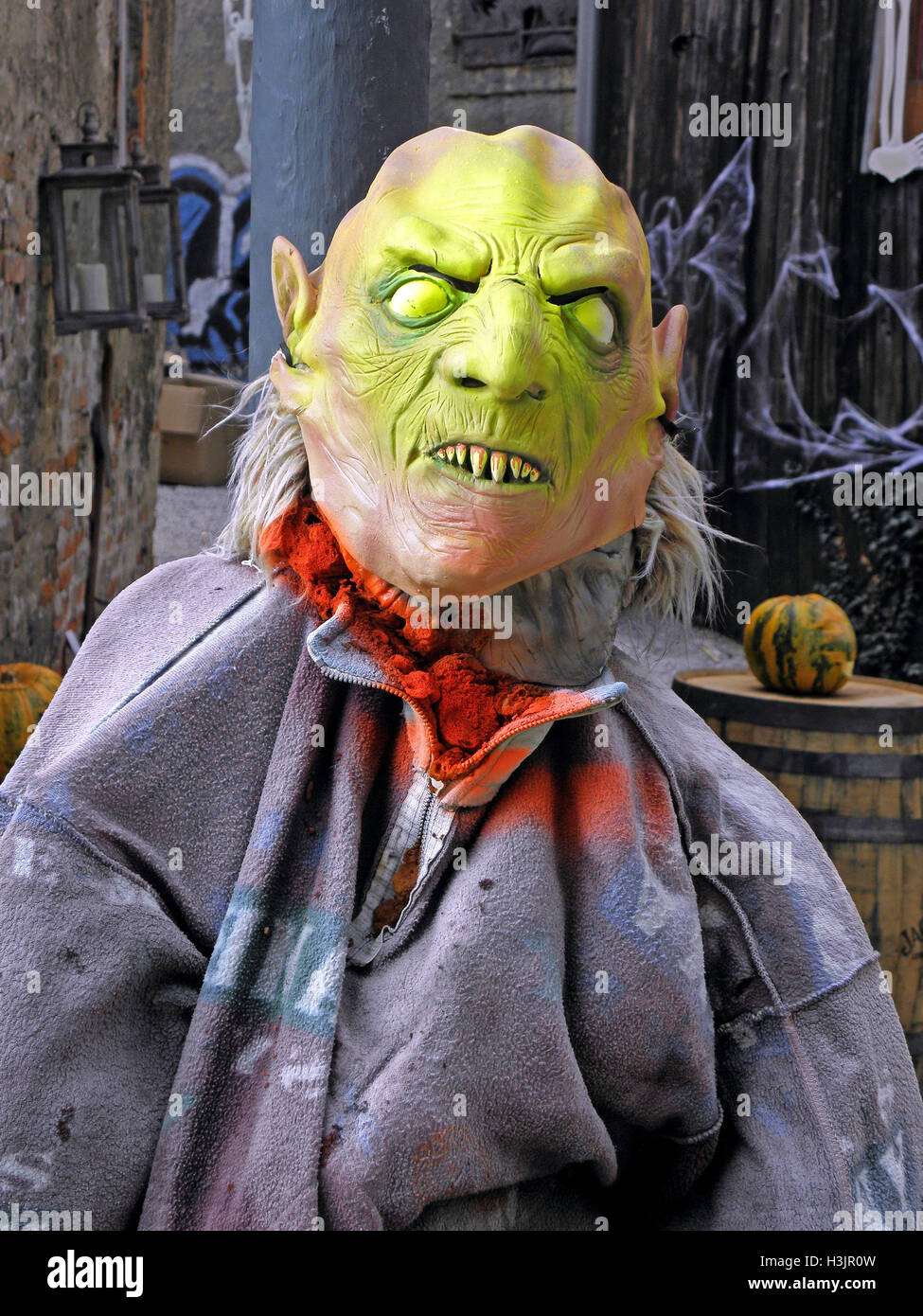 Halloween's fancy scary art instalation,Zagreb,Croatia,Europe,1 Stock Photo