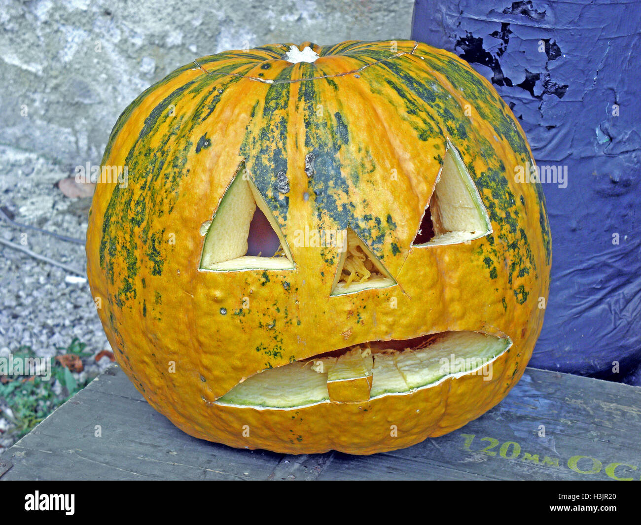 Halloween's fancy scary art instalation,Zagreb,Croatia,Europe,5 Stock Photo