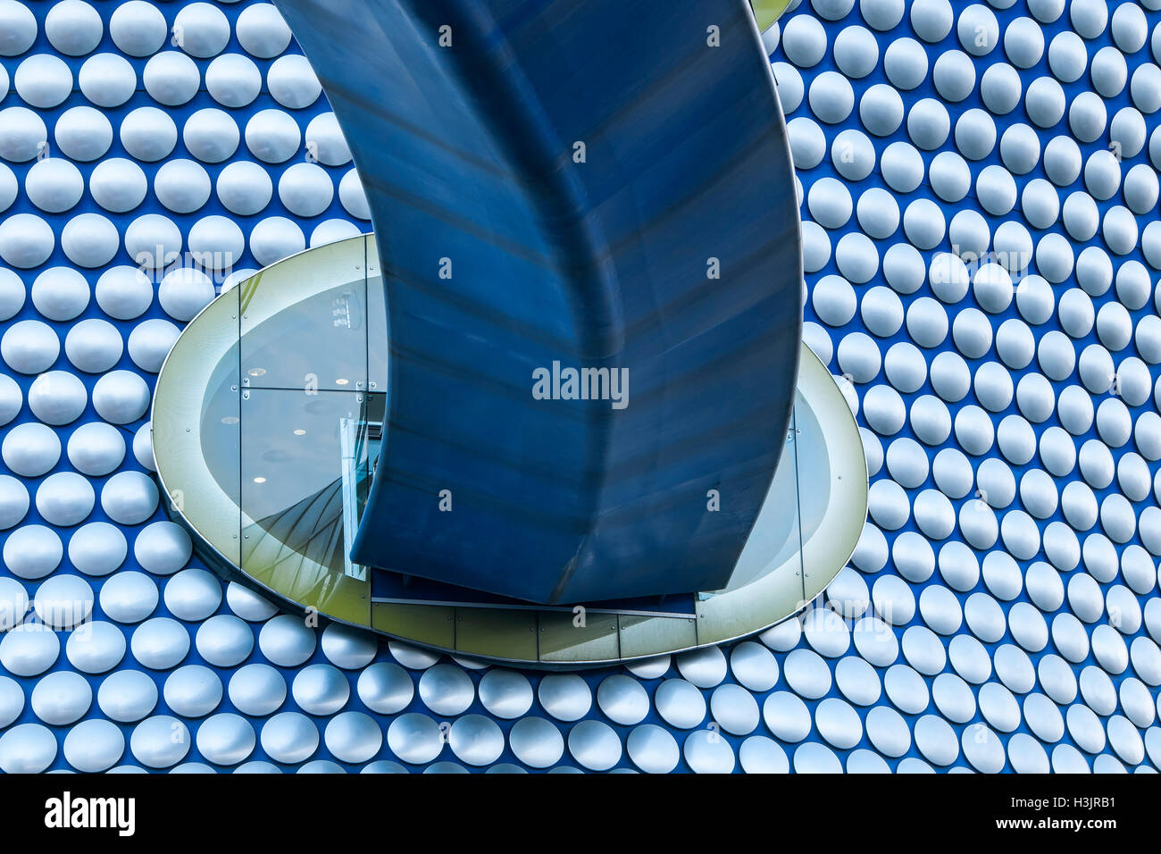 Detail of Selfridges Department Store, The Bull Ring, Birmingham City Centre, Birmingham, West Midlands, England, UK Stock Photo