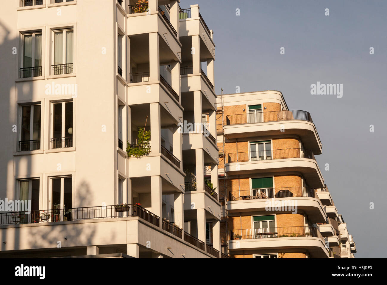 Houses Berlin Germany Stock Photo Alamy