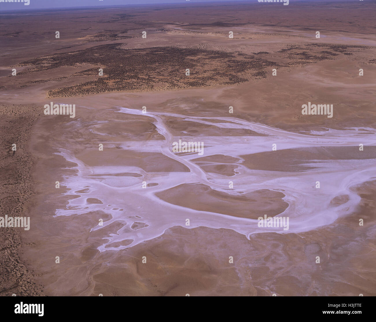 Saline creek near Emeroo Point, Stock Photo