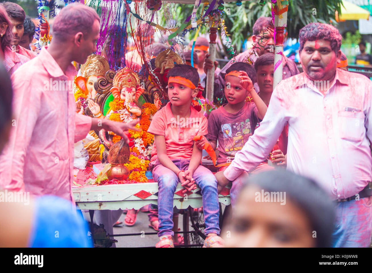 Pune ganesh festival hires stock photography and images Alamy