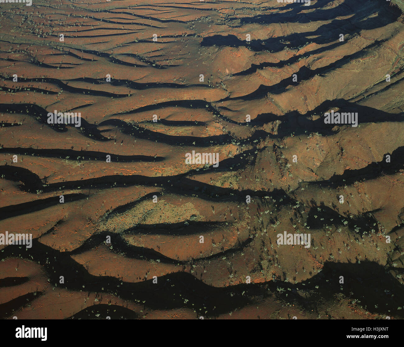 Southwestern side of the Hamersley Range Stock Photo Alamy