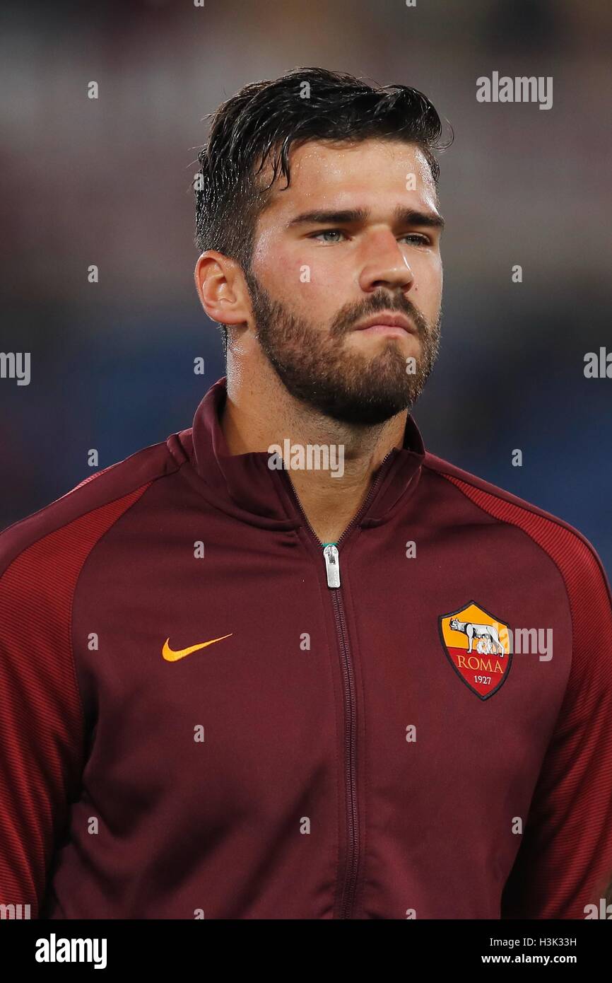 Roma, Italy. 29th Sep, 2016. Alisson Becker (Roma) Football/Soccer ...