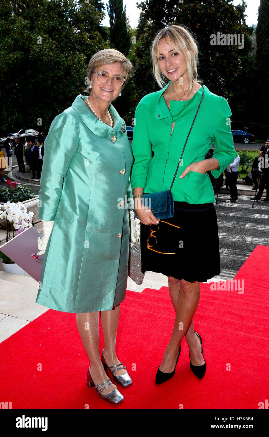 Tirana Albania 08th Oct 2016 Princess Gloria And Princess Elisabeth Von Thurn Und Taxis Royal Wedding Of Hrh Crown Prince Leka Ii Of The Abanians And Miss Elia Zaharia October 8 2016
