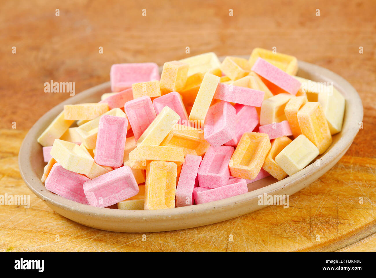 Colorful fruit candy assorted flavors Stock Photo Alamy