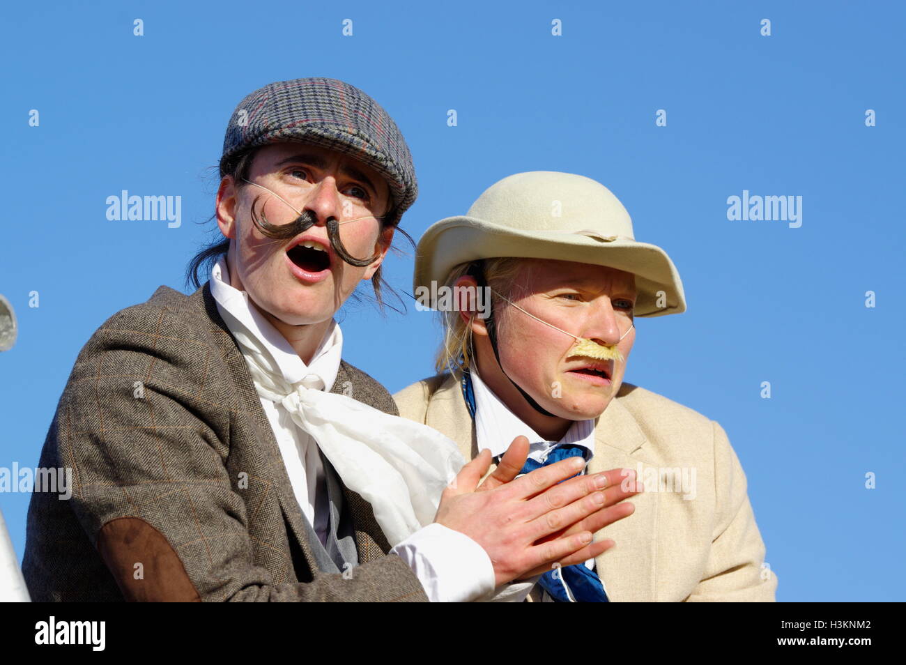 Performers at Llandudno Arts Week LLAWN04 Stock Photo