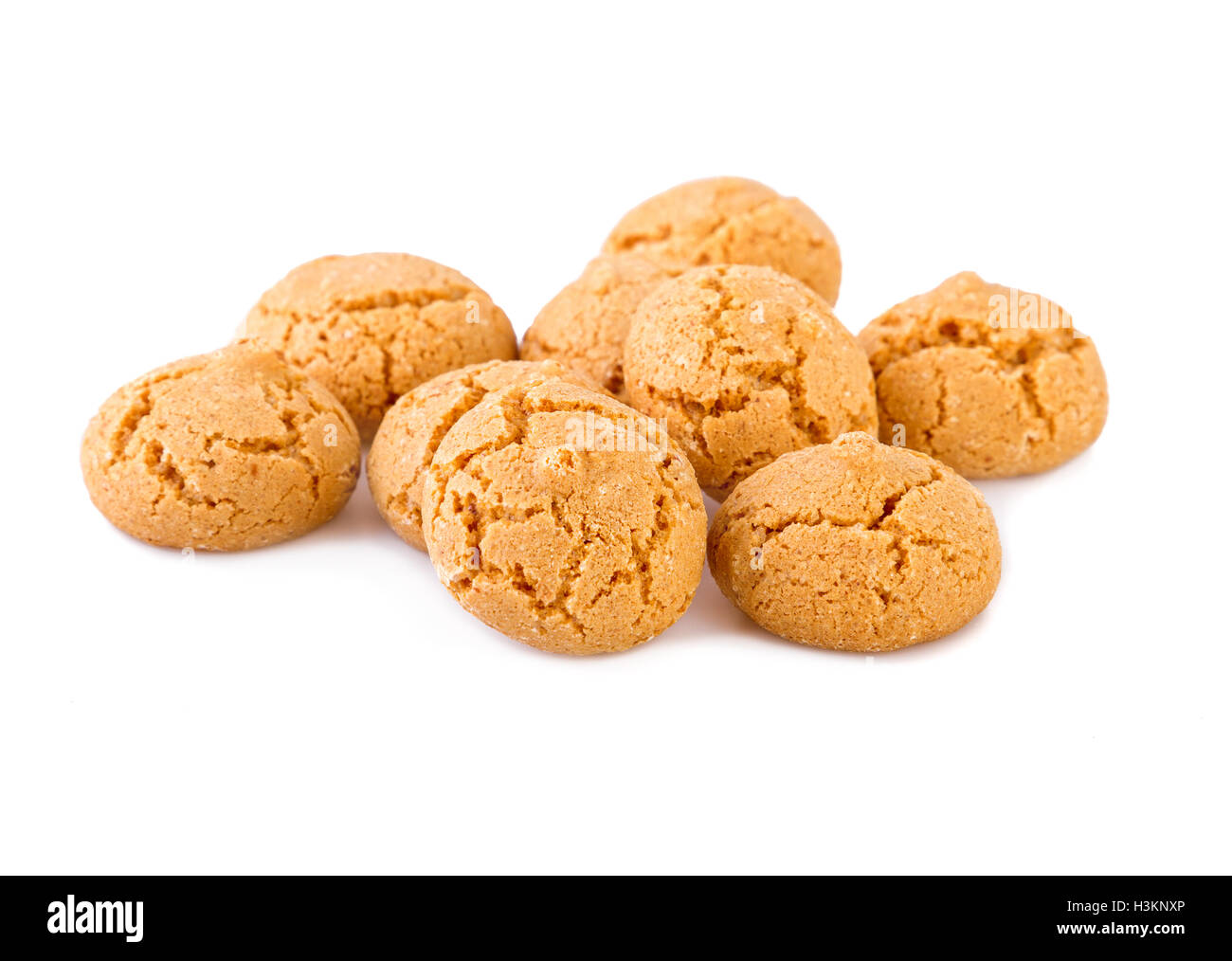 Italian amaretti cookies Cut Out Stock Images & Pictures - Alamy