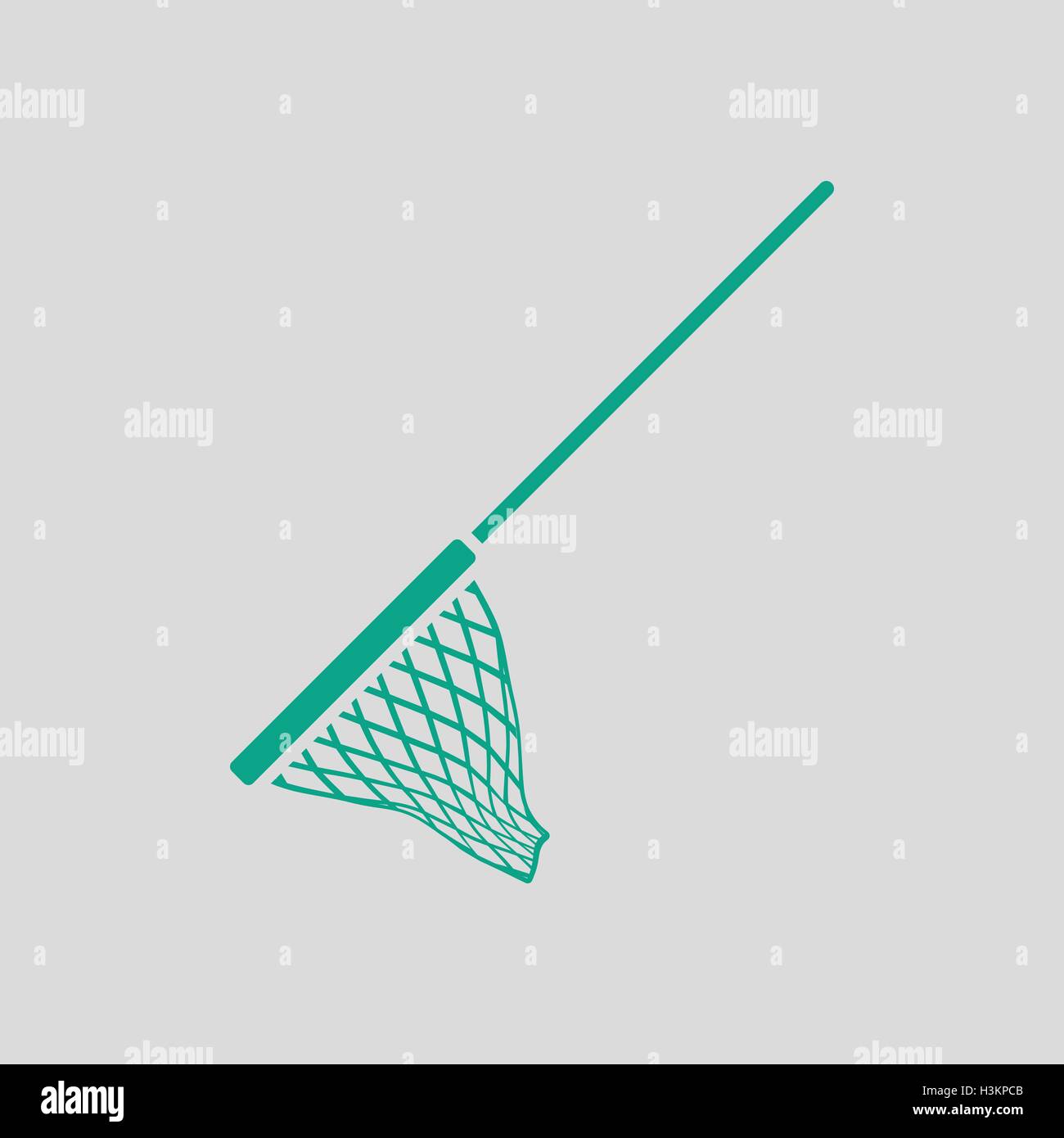 butterfly catcher thin line icon. catcher, fishnet linear icons from