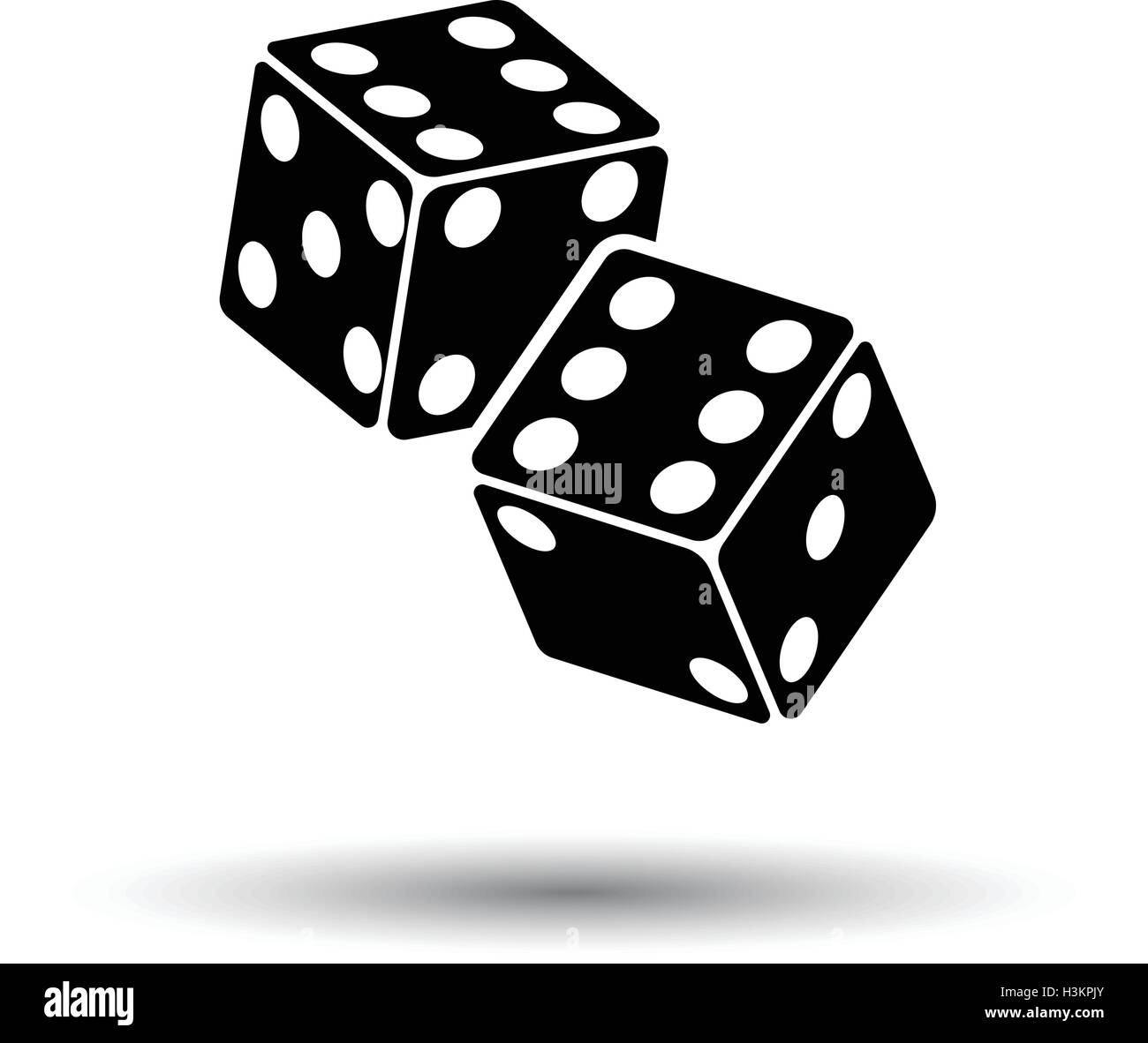 System unit icon. White background with shadow design. Vector ...