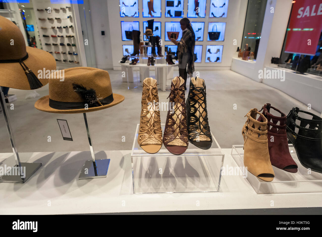 A Nine West store in New York on Tuesday, October 4, 2016. The Sycamore  Partners owned Nine West is one of seven retailers that according to the  Fitch Ratings is at risk