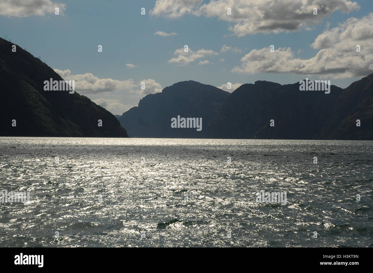 Norway, Norge, Lysefjord Stock Photo