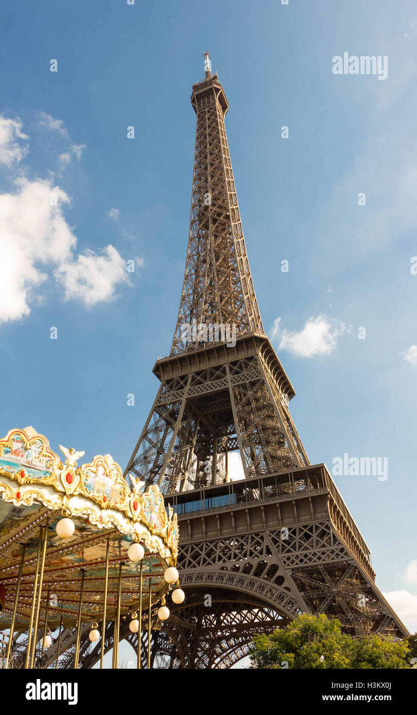 The Eiffel tower is one of the most visited monuments in the world. It