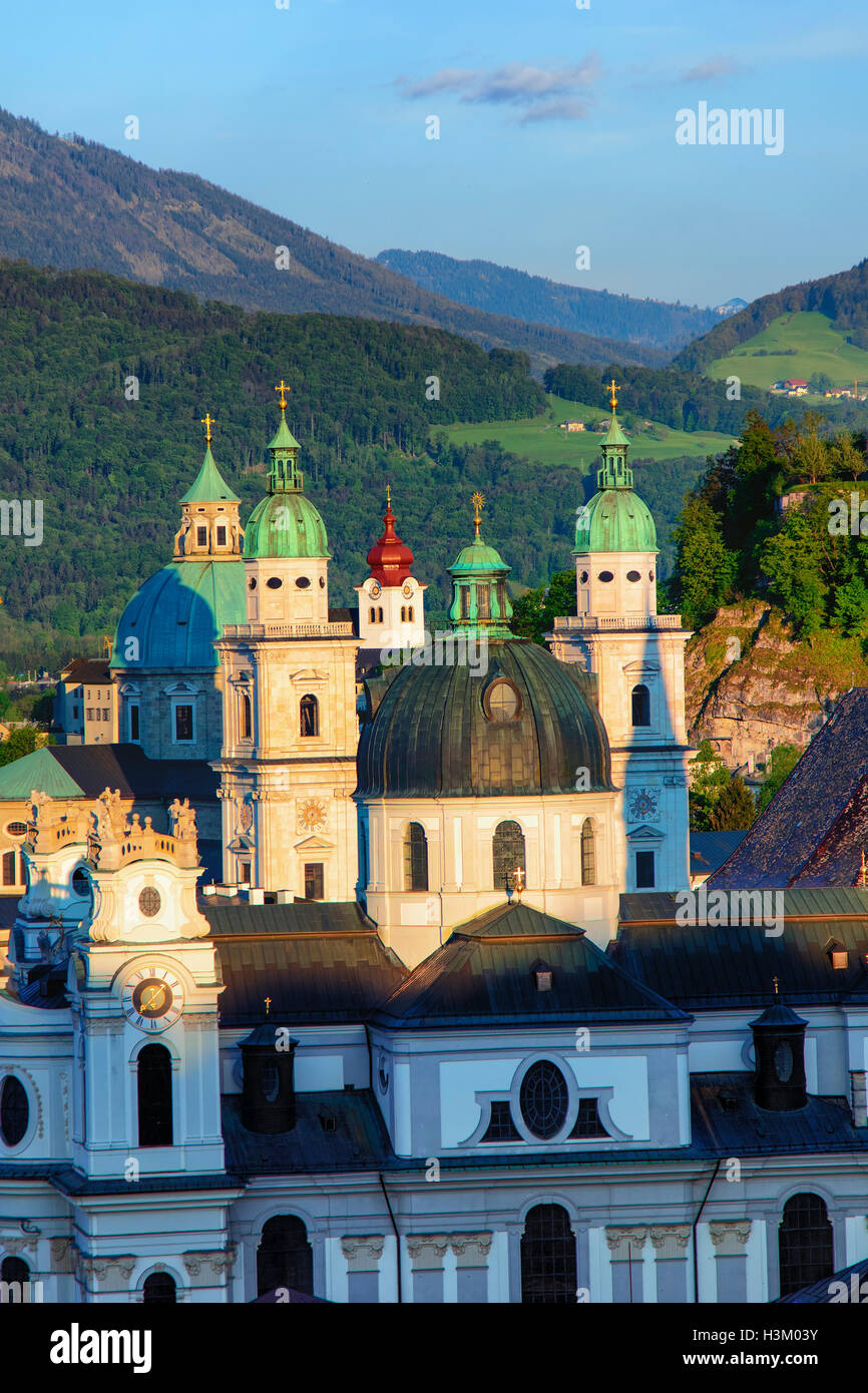 Salzburg cathedral Stock Photo