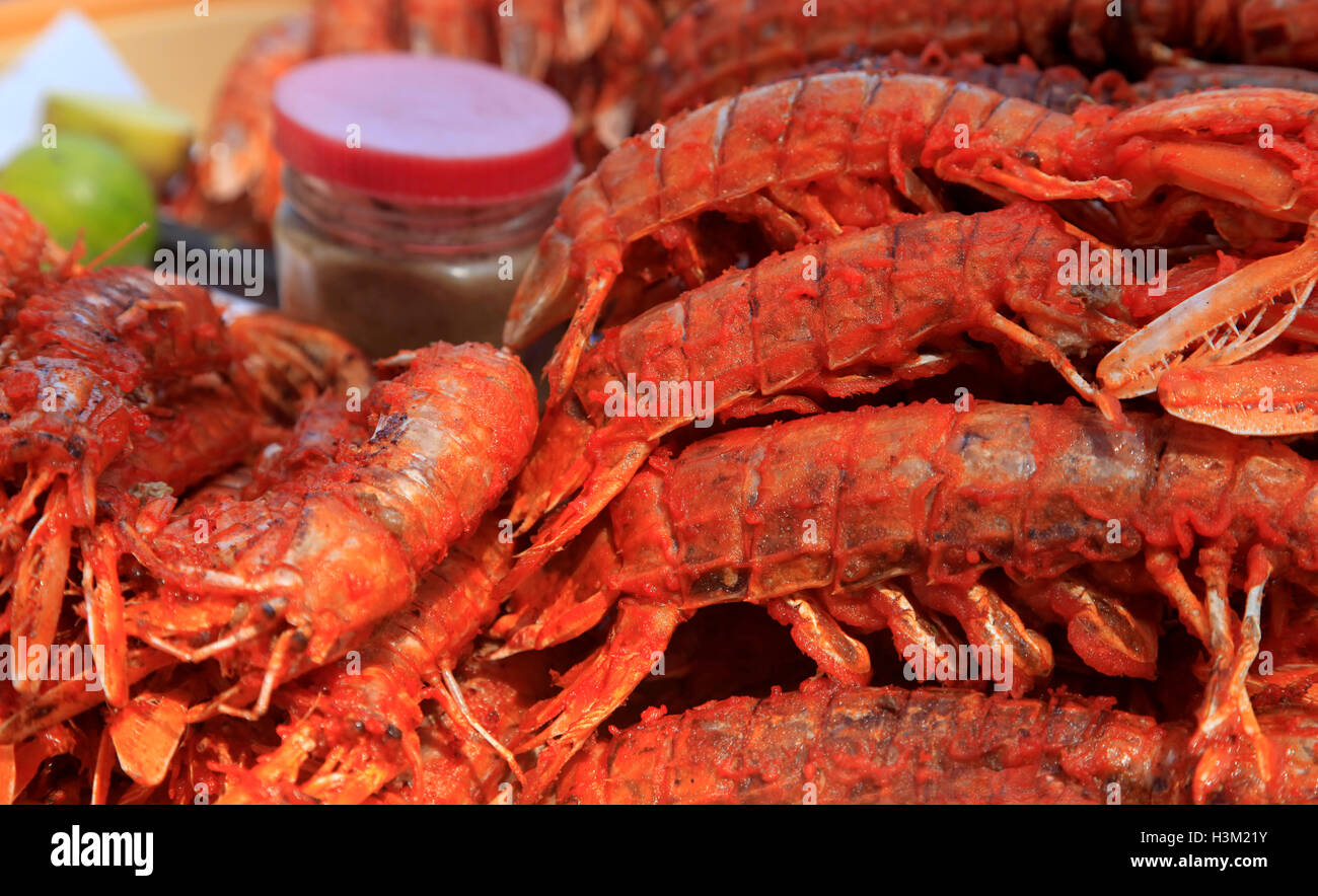 Freshwater prawn seafood Stock Photo Alamy