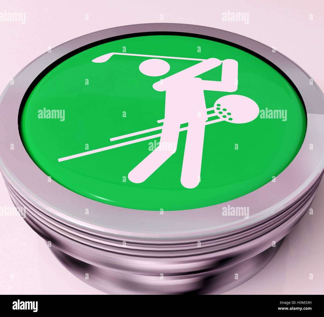 Golf Switch Means Golfer Club Or Golfing Stock Photo Alamy