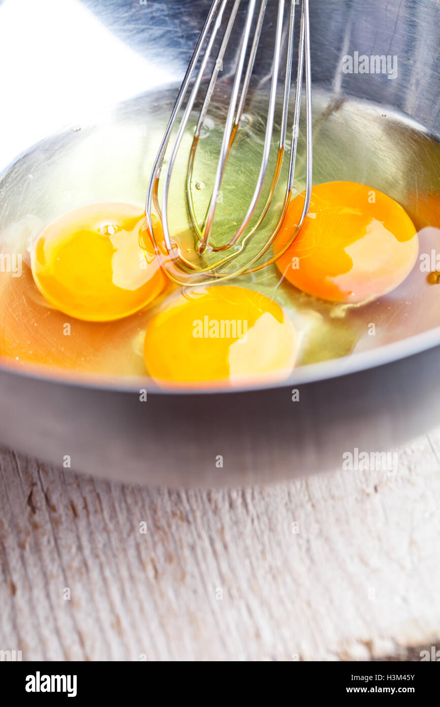 whisking eggs Stock Photo Alamy
