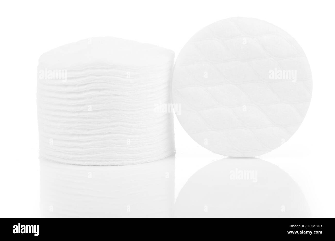 Cotton swabs isolated on white Stock Photo Alamy