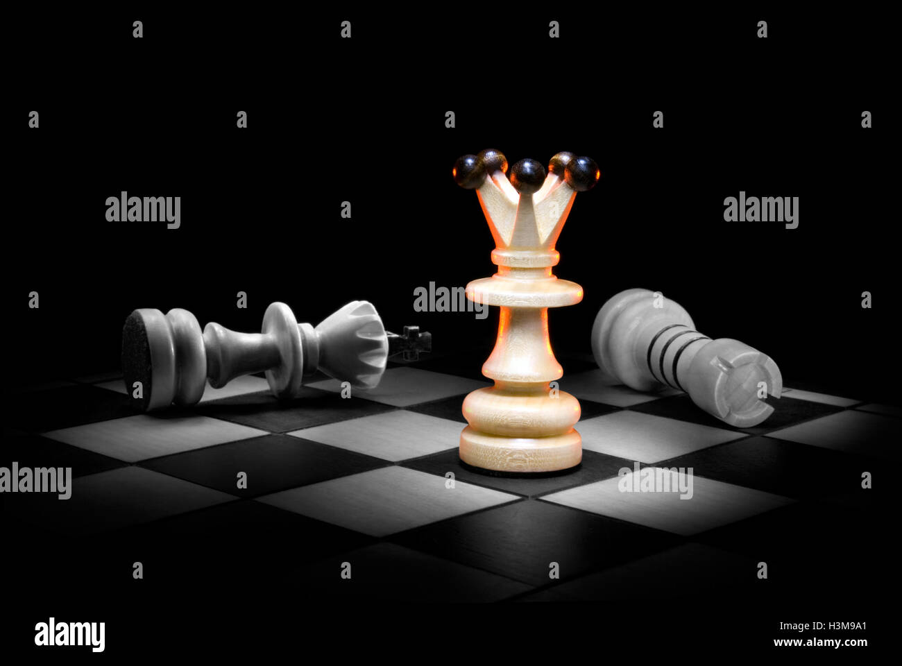 This image - a metaphor: the strong woman Stock Photo - Alamy