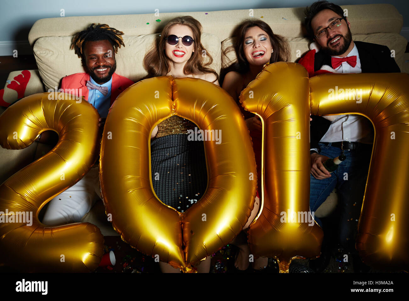Joyful people hi-res stock photography and images - Alamy