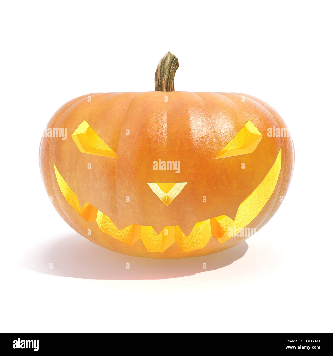 Jack o lantern with spooky mouth hi-res stock photography and images ...