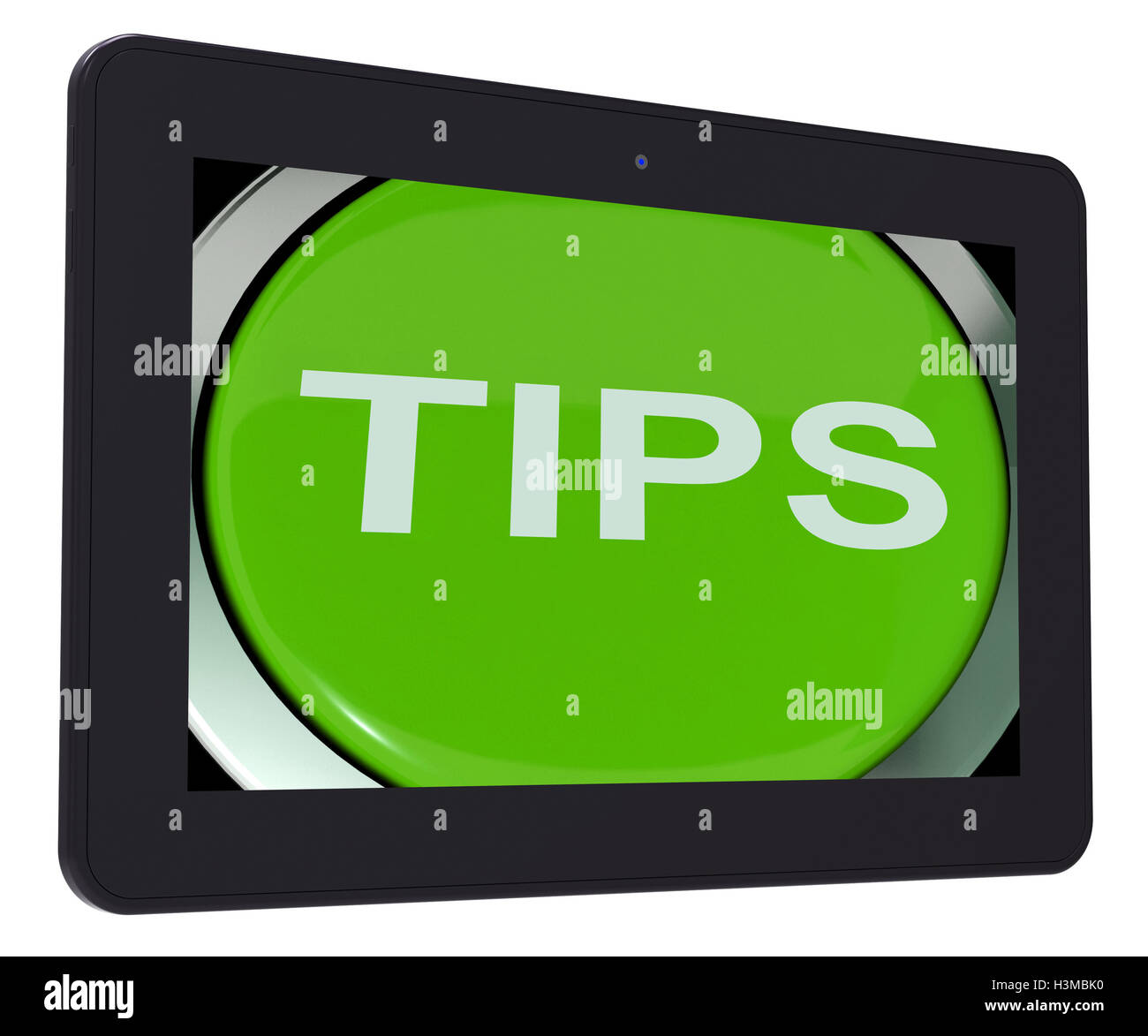 Tips Switch Shows Help Suggestions Or Instructions Stock Photo