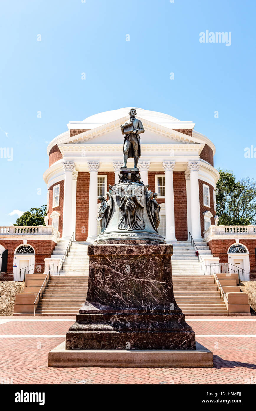 Thomas Jefferson Statue, The Rotunda, University of Virginia