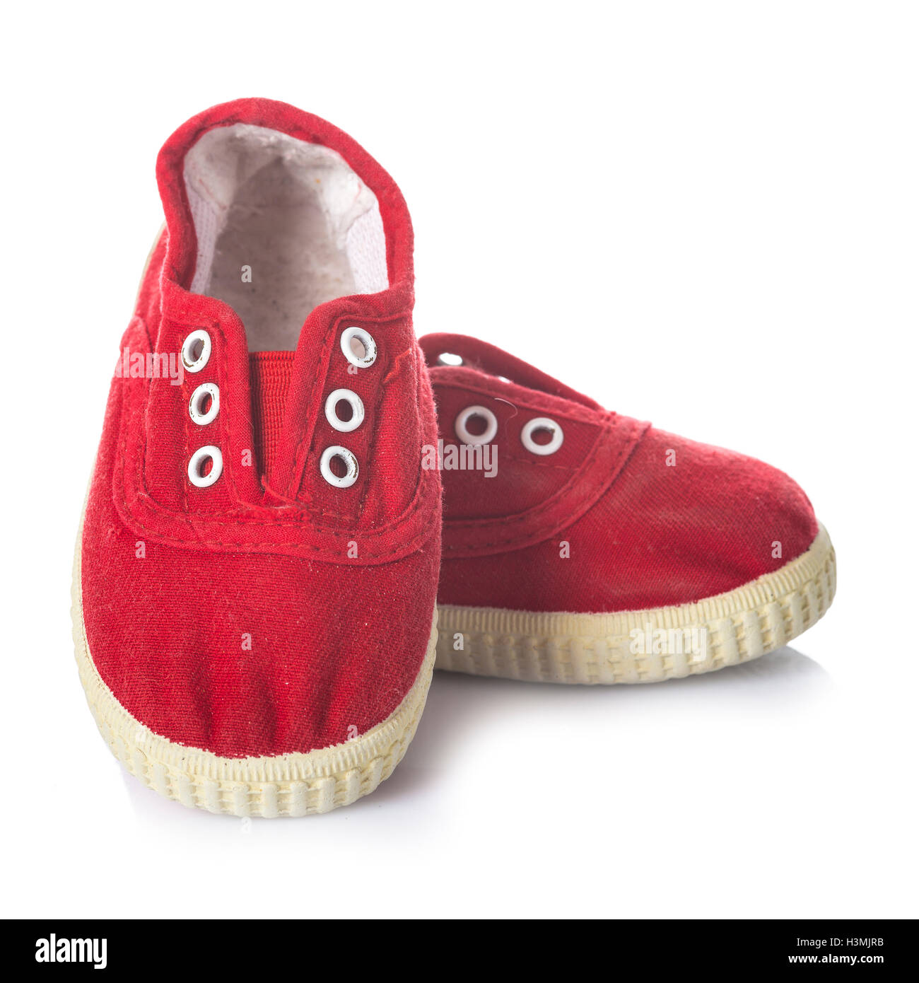 Footmates Jordan Red Canvas Sneaker - Madison-Drake Children's Boutique