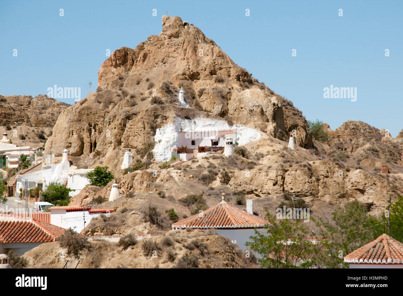 Cave House Guadix Spain Stock Photo Alamy