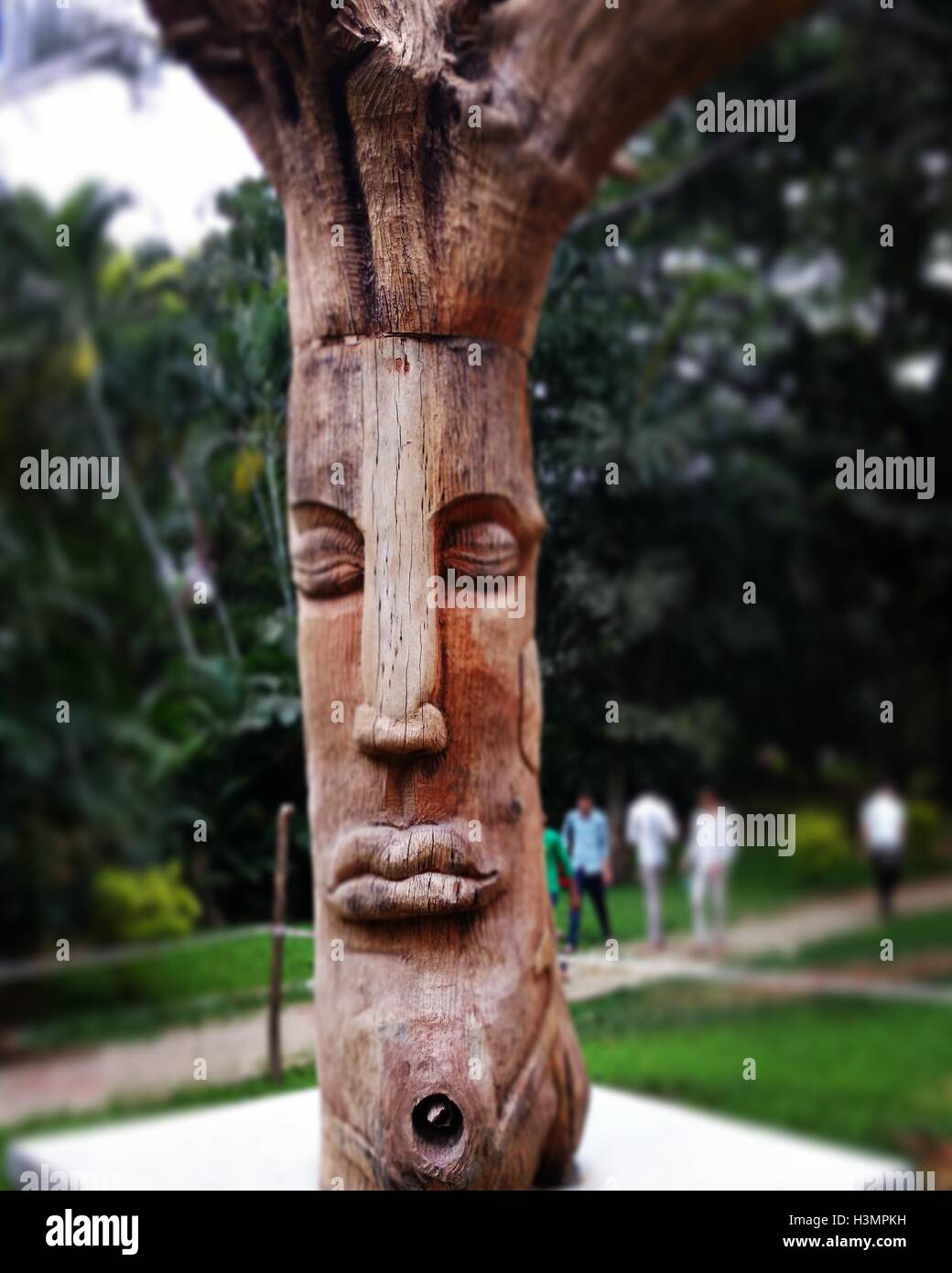 art sculpture, in cubbon park bangalore india Stock Photo Alamy