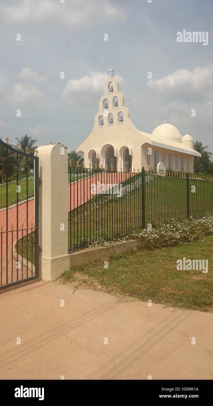 Chapel in outskirts of Bangalore, India Stock Photo