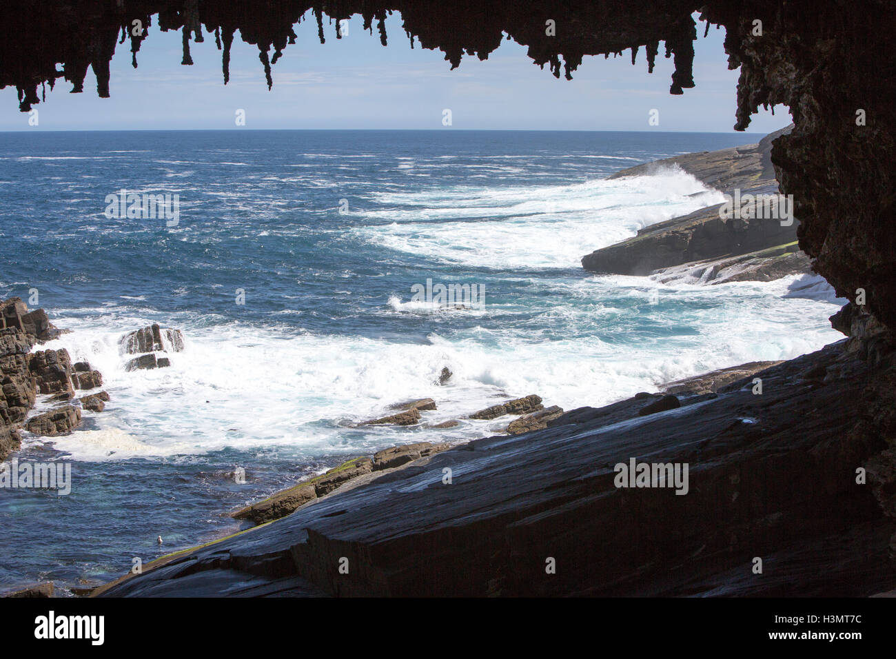 Admirals Arch rock feature, Cape Du Couedic in Flinders Chase national