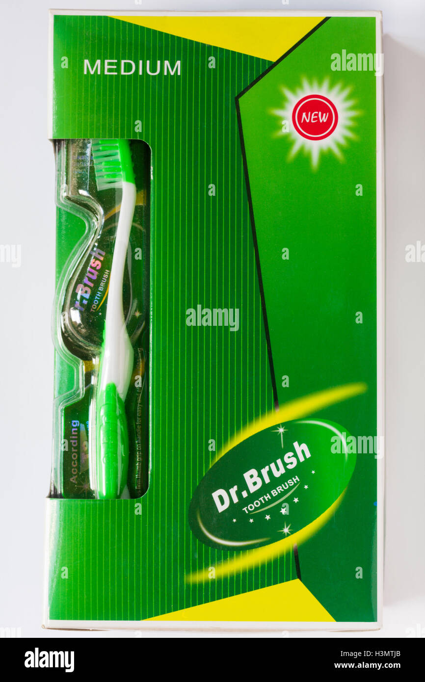 Toothbrushes toothbrush medium box hi-res stock photography and images ...