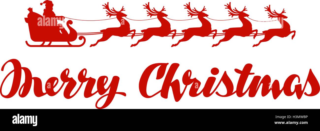 Merry Christmas banner. Vector illustration Stock Vector Image & Art ...