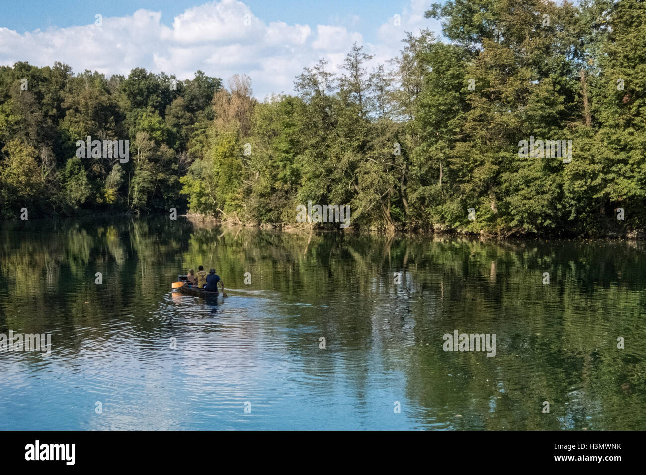 Tranquil river hi-res stock photography and images - Alamy