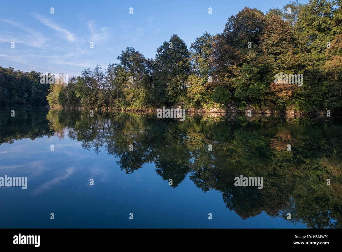 Tranquil river hi-res stock photography and images - Alamy