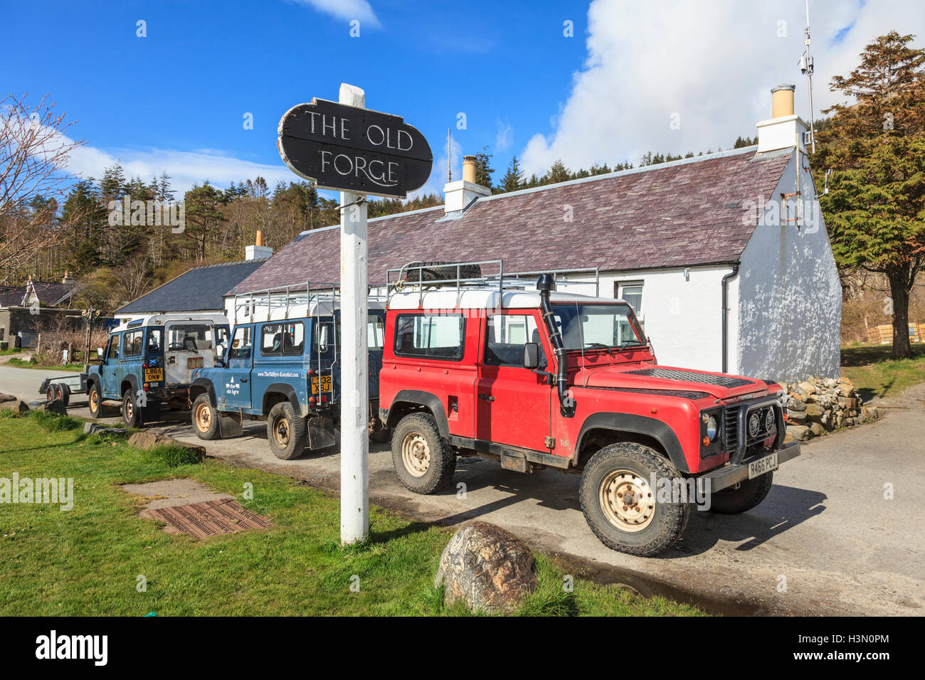 The Old Forge, Inverie, Knoydart Stock Photo