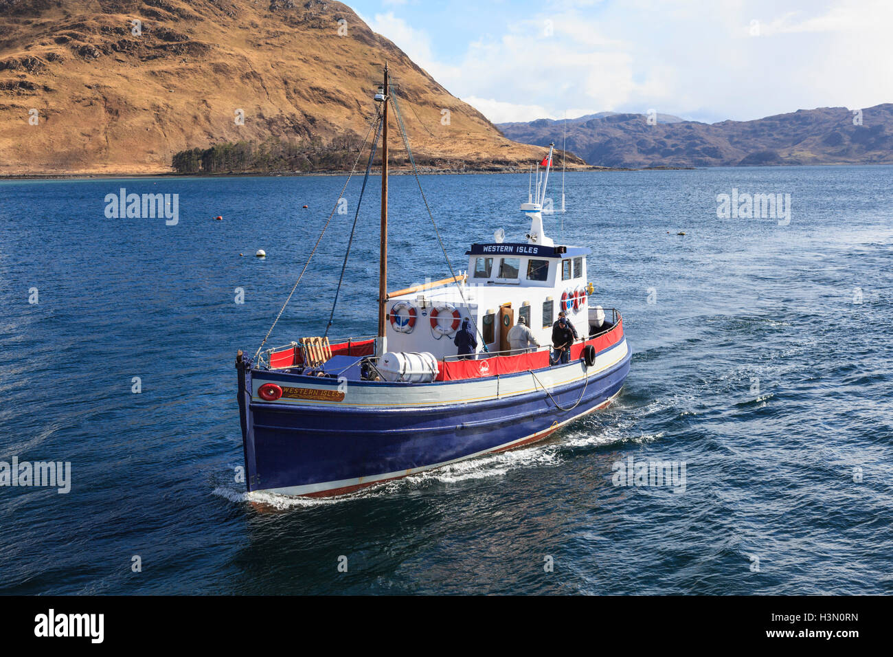 MV Western Isles on Loch Nevis Stock Photo