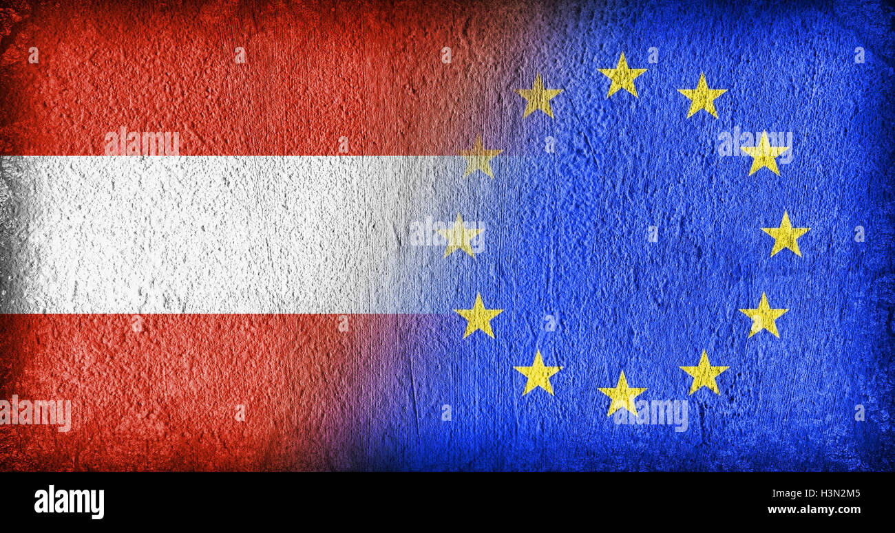 Austria and the EU Stock Photo - Alamy