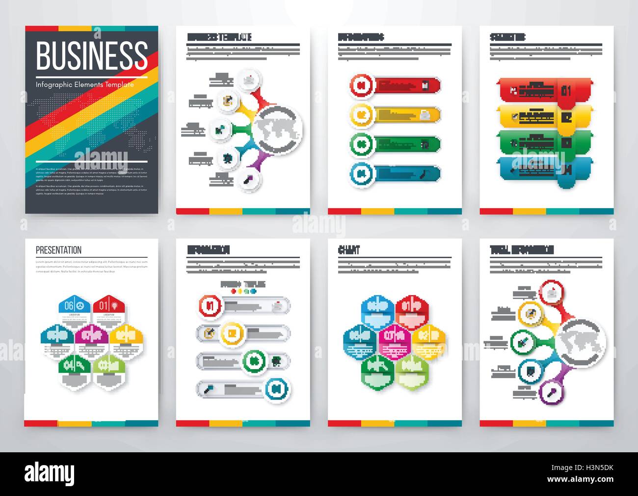 Modern infographic vector concept Stock Vector Image & Art - Alamy