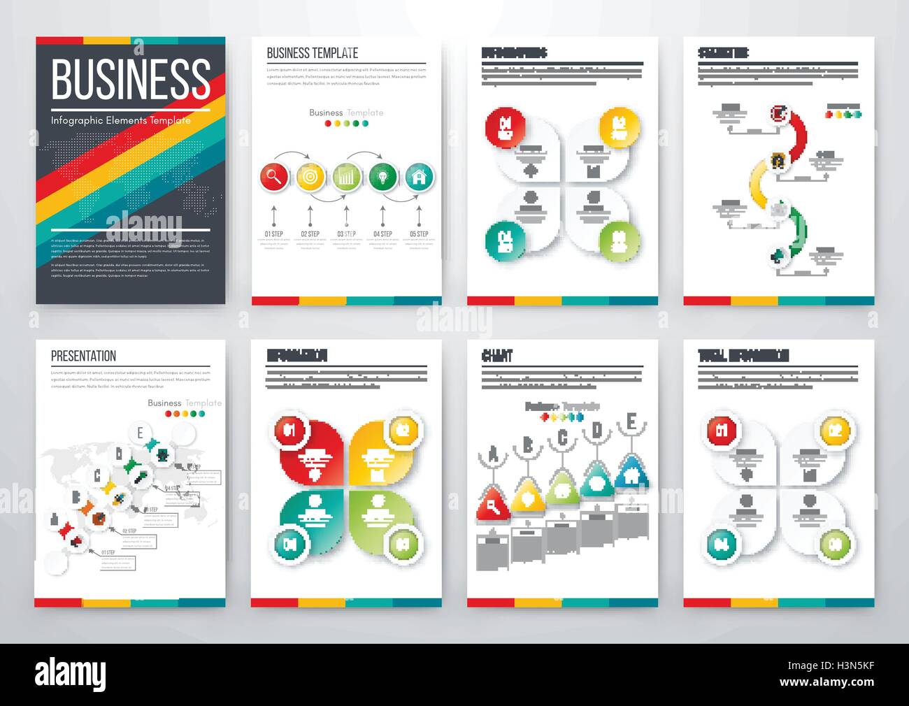 Modern infographic vector concept Stock Vector Image & Art - Alamy