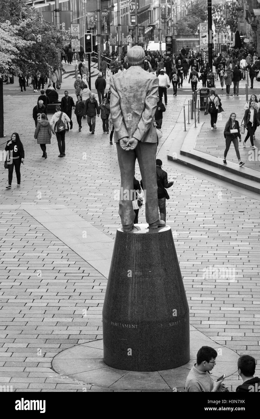 Glasgow Street Photography Stock Photo